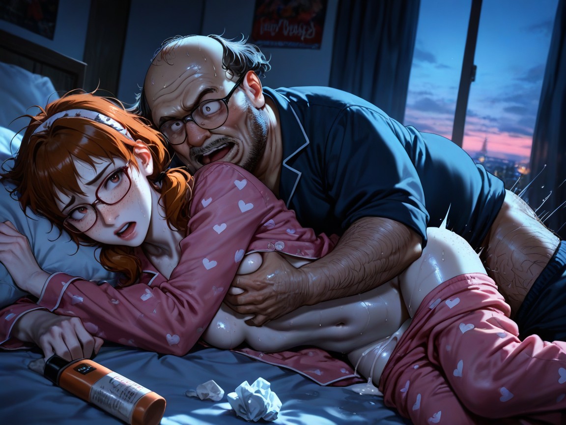 Corrida, Pink Wallpaper, Hyper Realistic Hentai IA