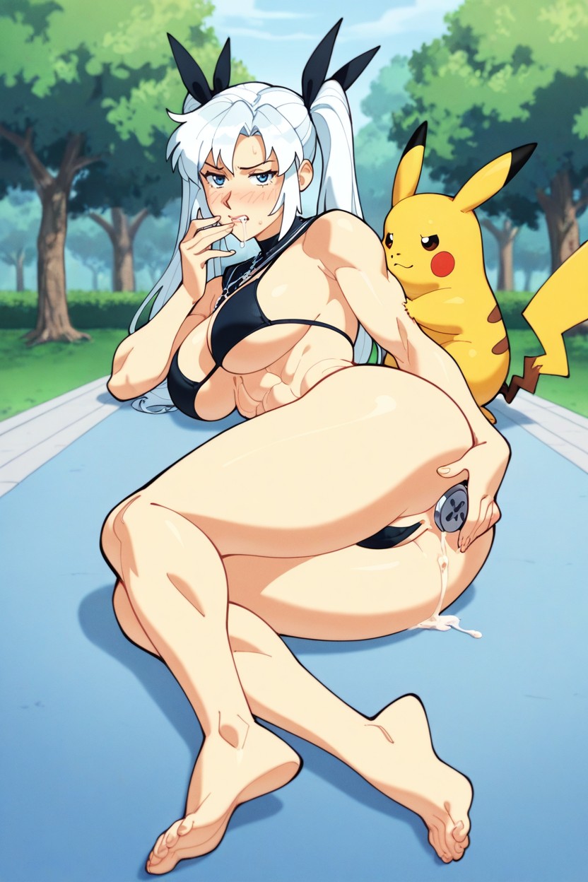 Pikachu Mount Her Ass, Pikachu Fuck Her Ass, Suoiresnu Hentai IA