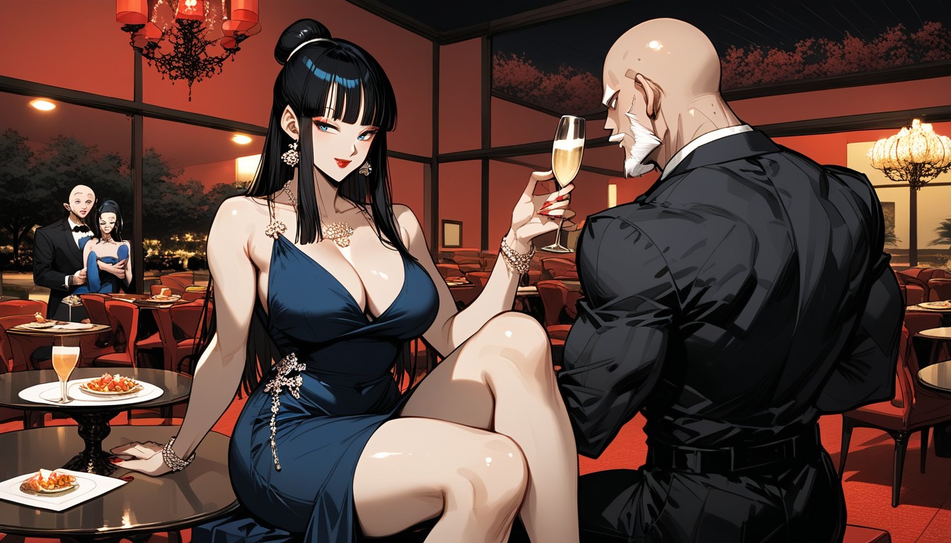 Male And Female, Makeup, Male Has Excessive Muscles Hentai AI Porn