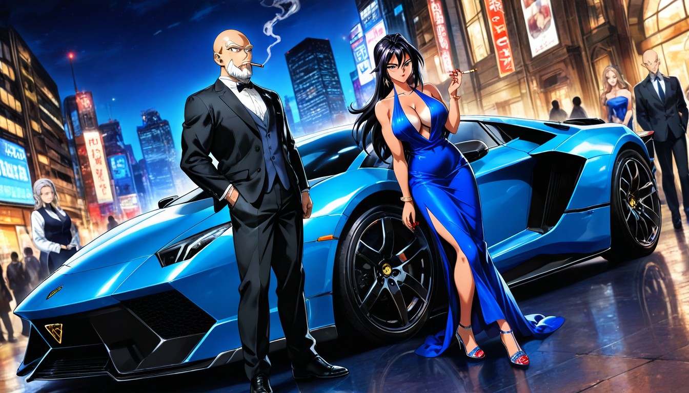Ojos Azules, Perfect Ass, Night Hentai IA