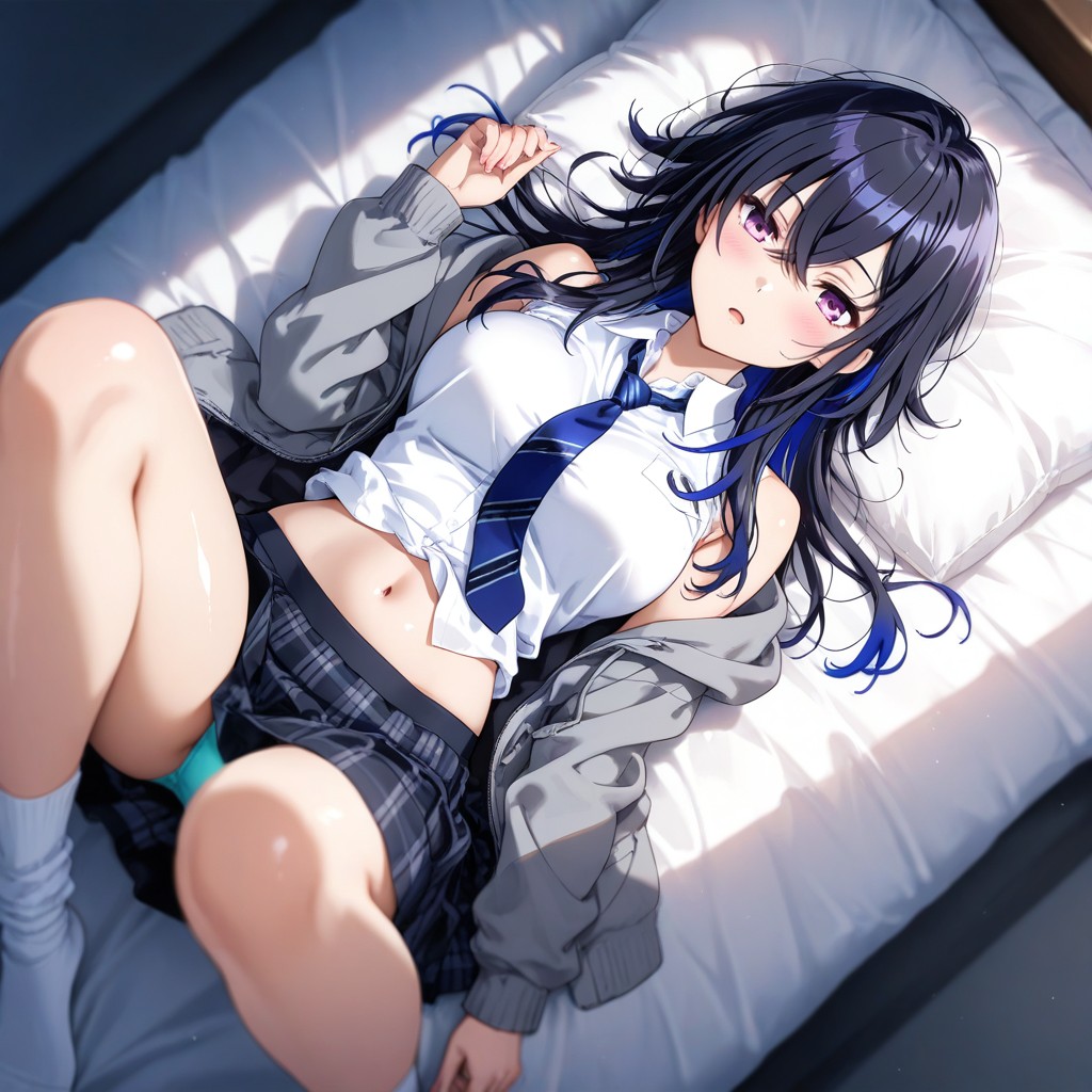 White Socks, Dutch Angle, Girl Hentai IA