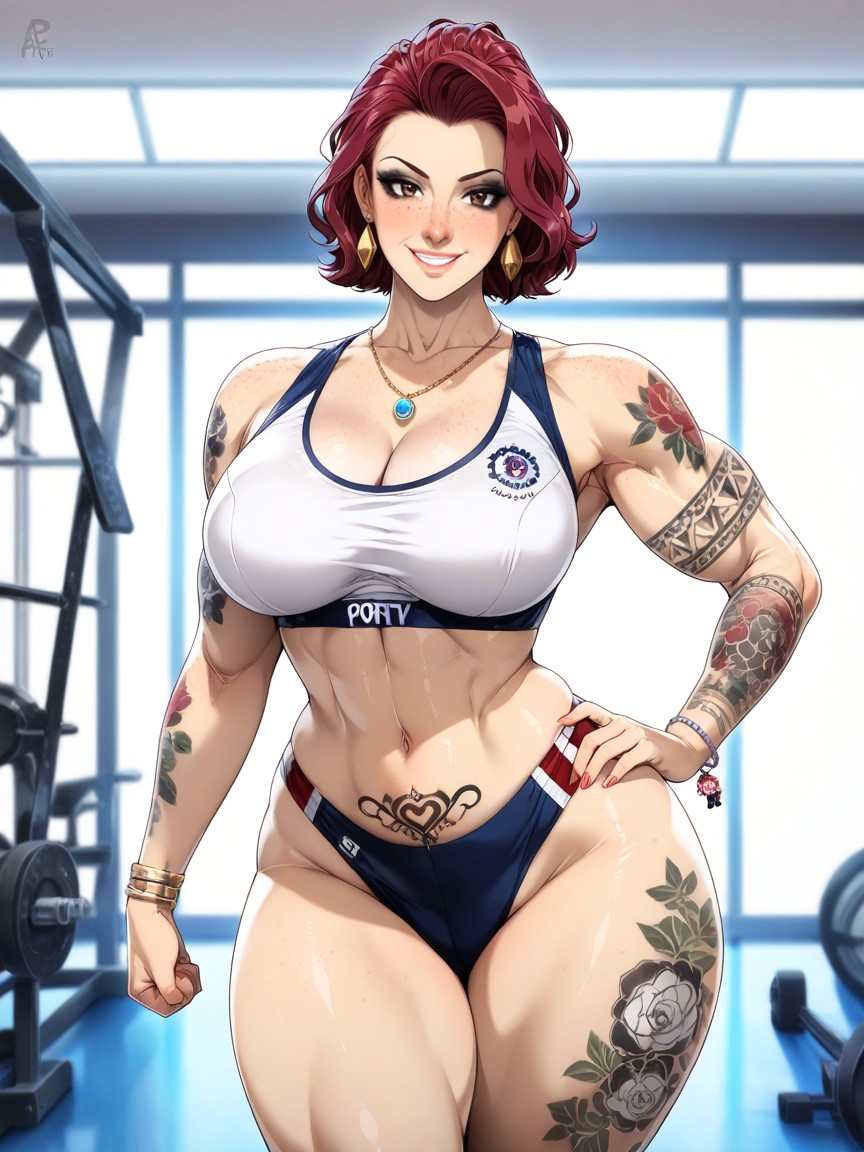 Curvy, Bracelets, Australian Hentai AI Porn