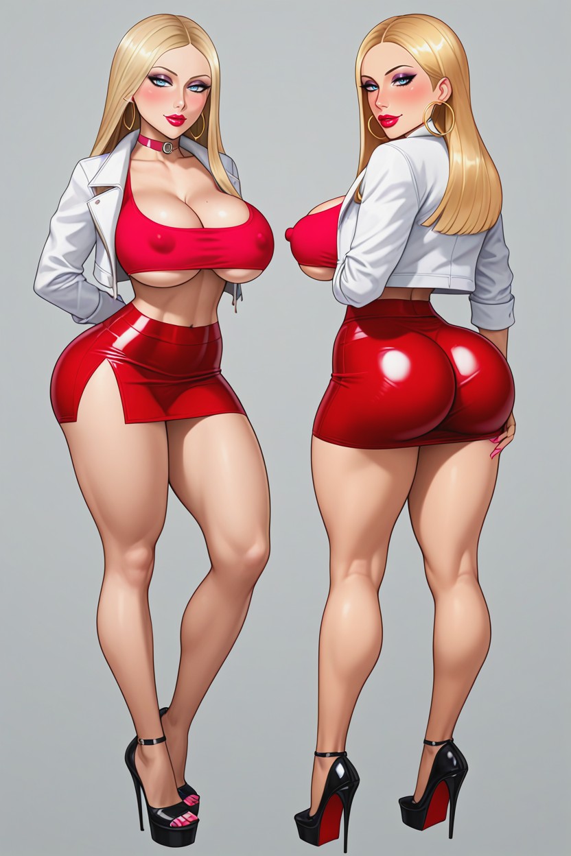 Wearing Makeup, 25+, Pawg Hentai AI Porn