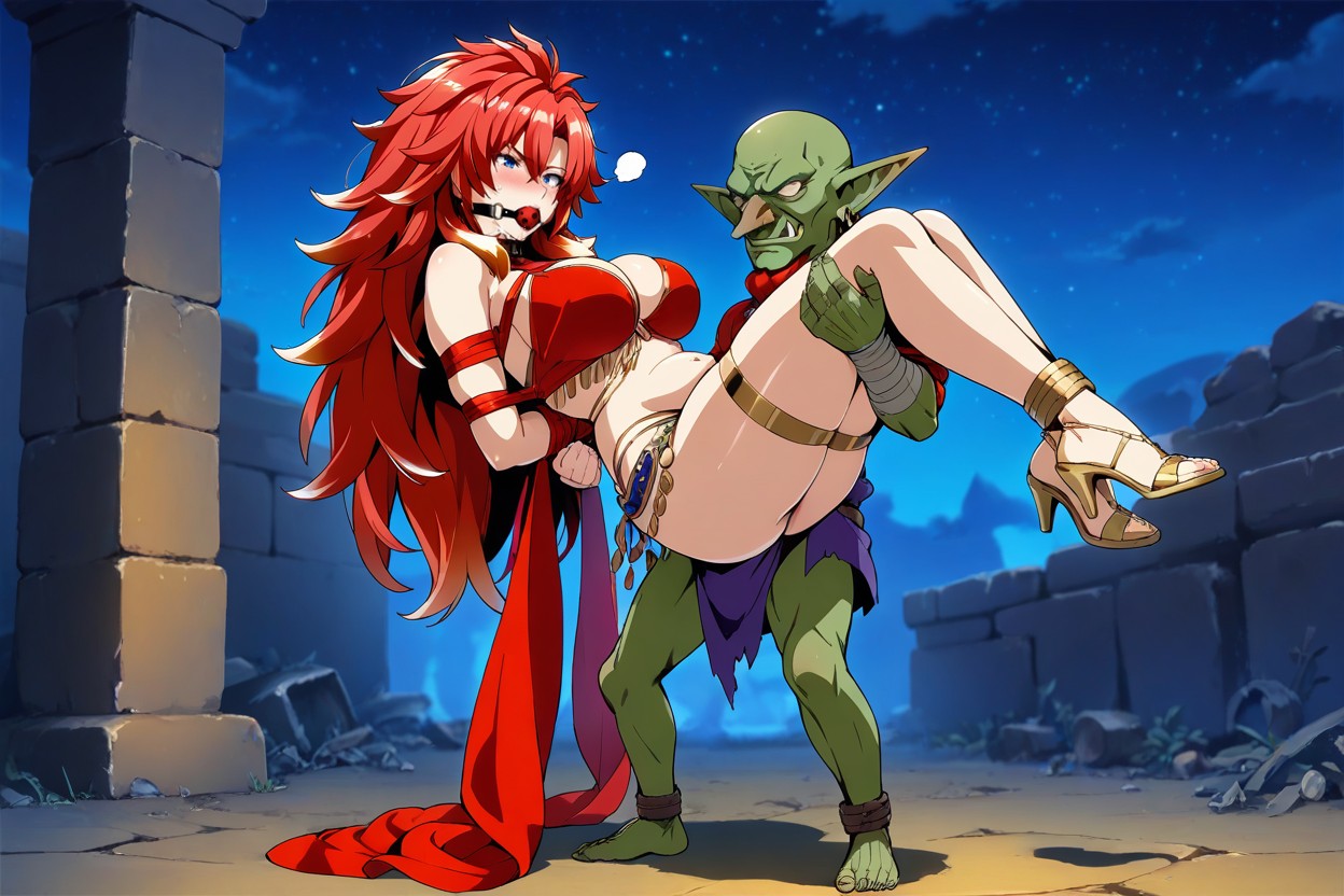 Female White Cloth, Bailarina Del Vientre, Enojada Hentai IA
