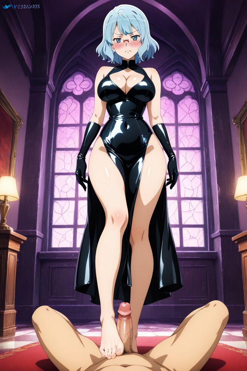 Pechos Medianos, Long Legs, Hips Hentai IA