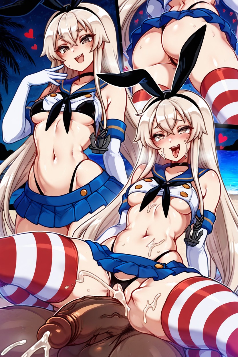Culo Pequeño, Sweet On Her Body, Asentarse En La Cara Hentai IA