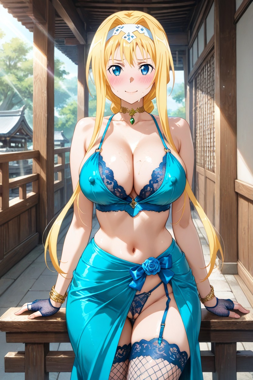 Happy Look, Perfect Navel, Sunlight Hentai AI Porn