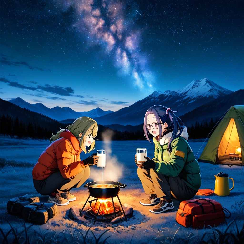 Primer Plano, Portable Camping Stove, Hiking Gloves Hentai IA