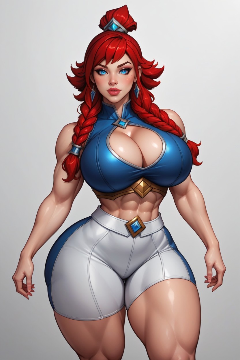 Delicate Features, Extremely Large Ass, Dwarffemale Hentai AI Porn