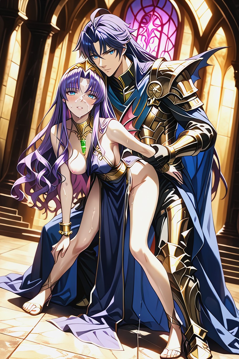 Deep And Hard Sex, Bangs, Saori Kido From Saint Seiya Porno IA Hentai
