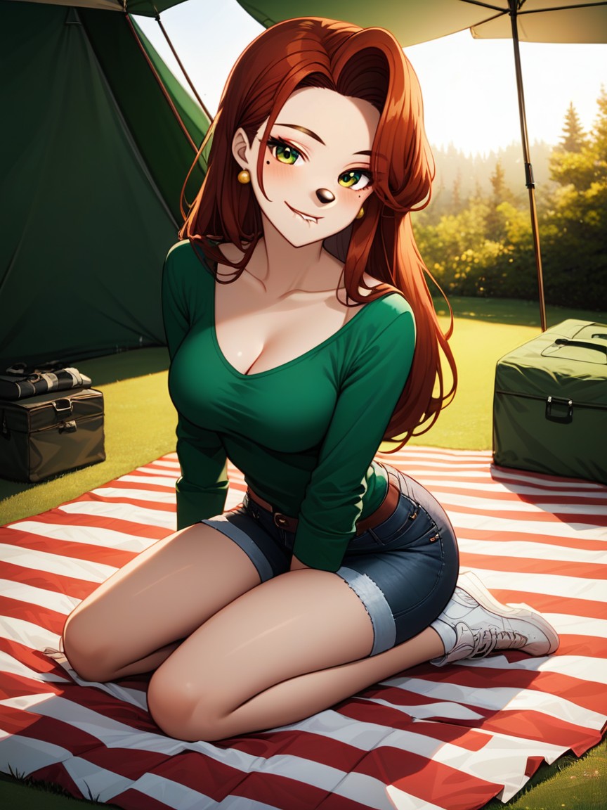 Seated, High Sleeves, Looking At Viewer Porno IA Hentai