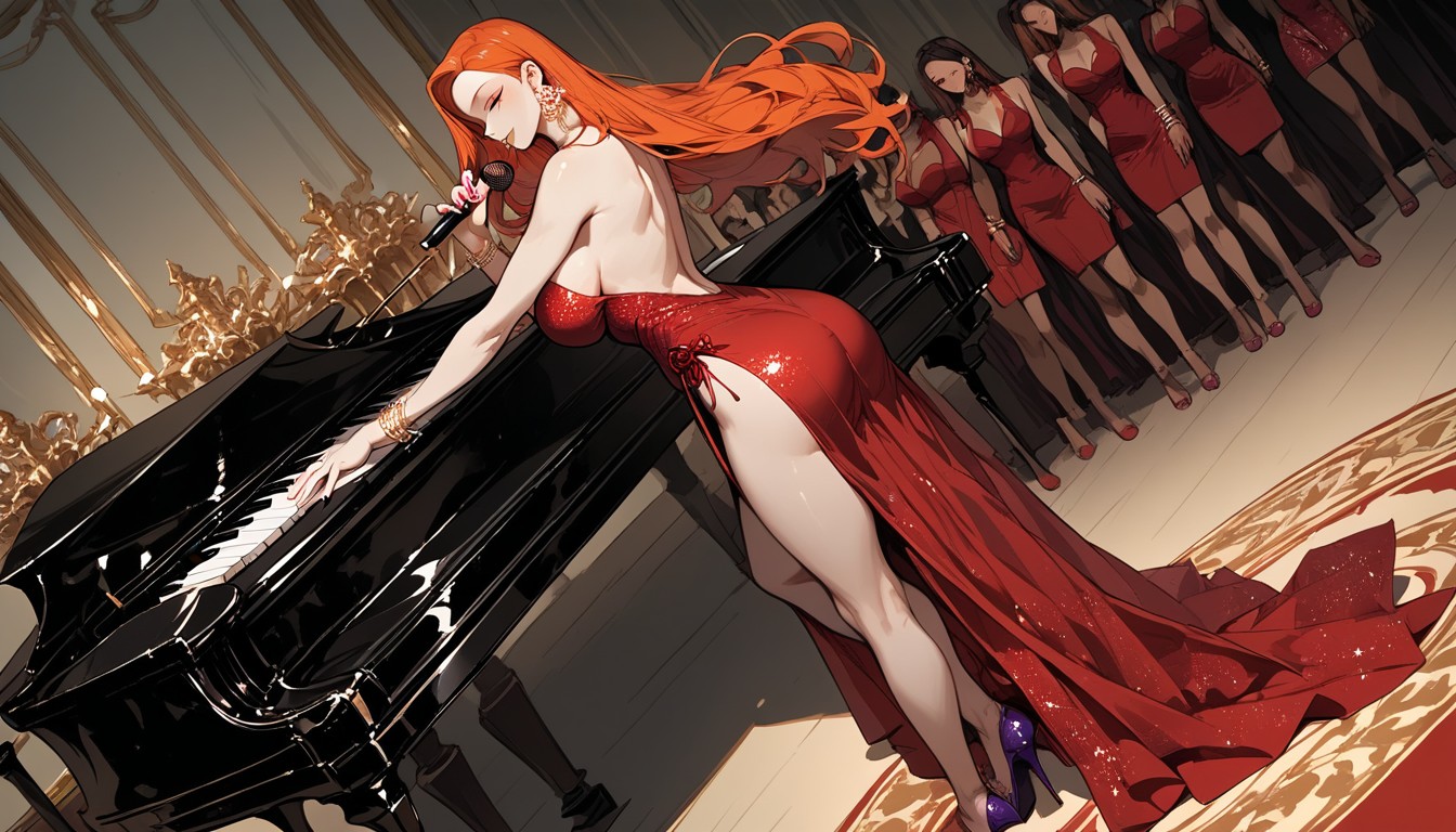 Perfect Ass, Detailed Hair, High Resolution 헨타이 AI 포르노