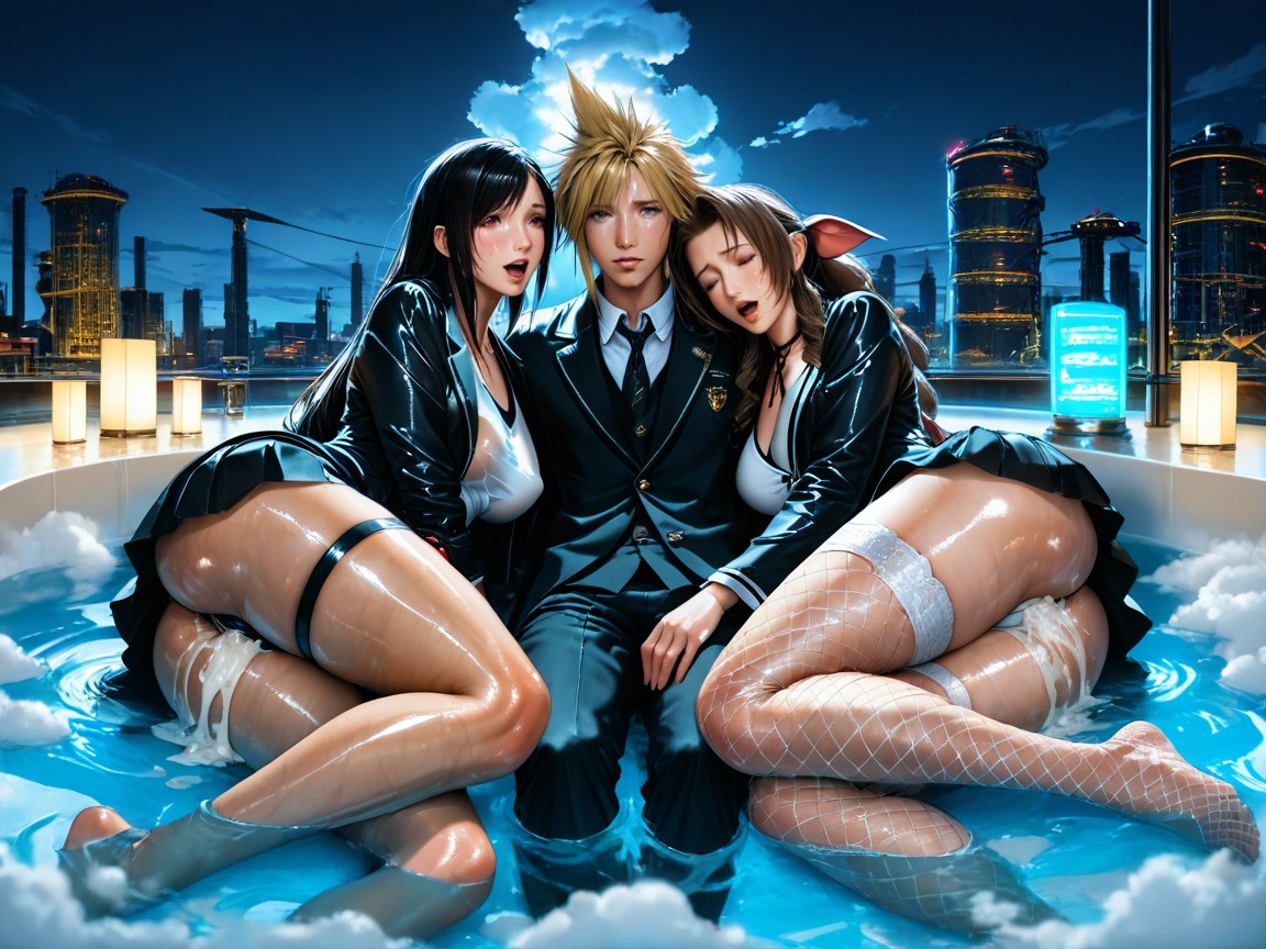 Anatomically Accurate, Creampie, Tifa Lockhart Porno IA Hentai