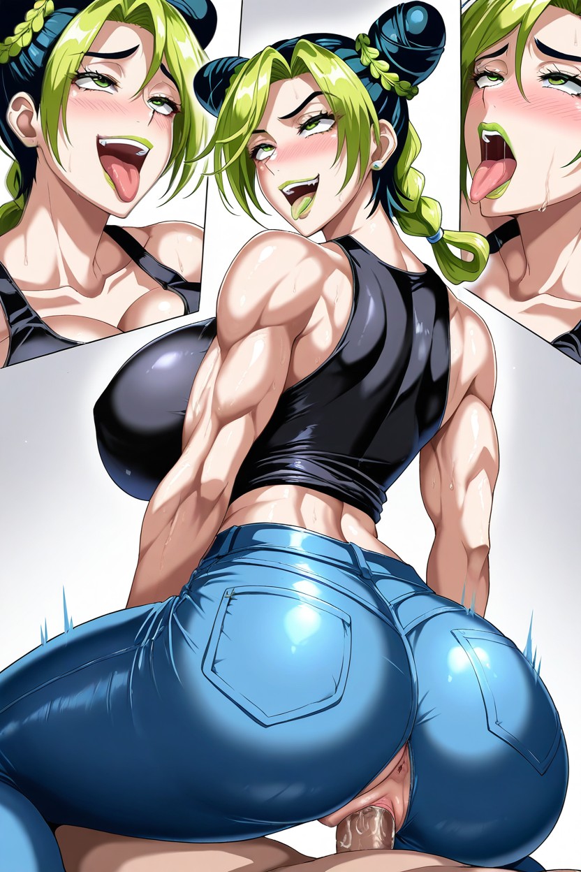 Black Hair, Half Closed Eyes, Eyes Half Closed Hentai AI Porn