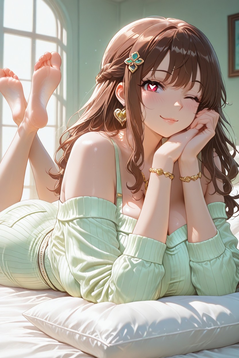 Bracelet Accessories, Close-up, Big Sparkling Eyes Hentai IA