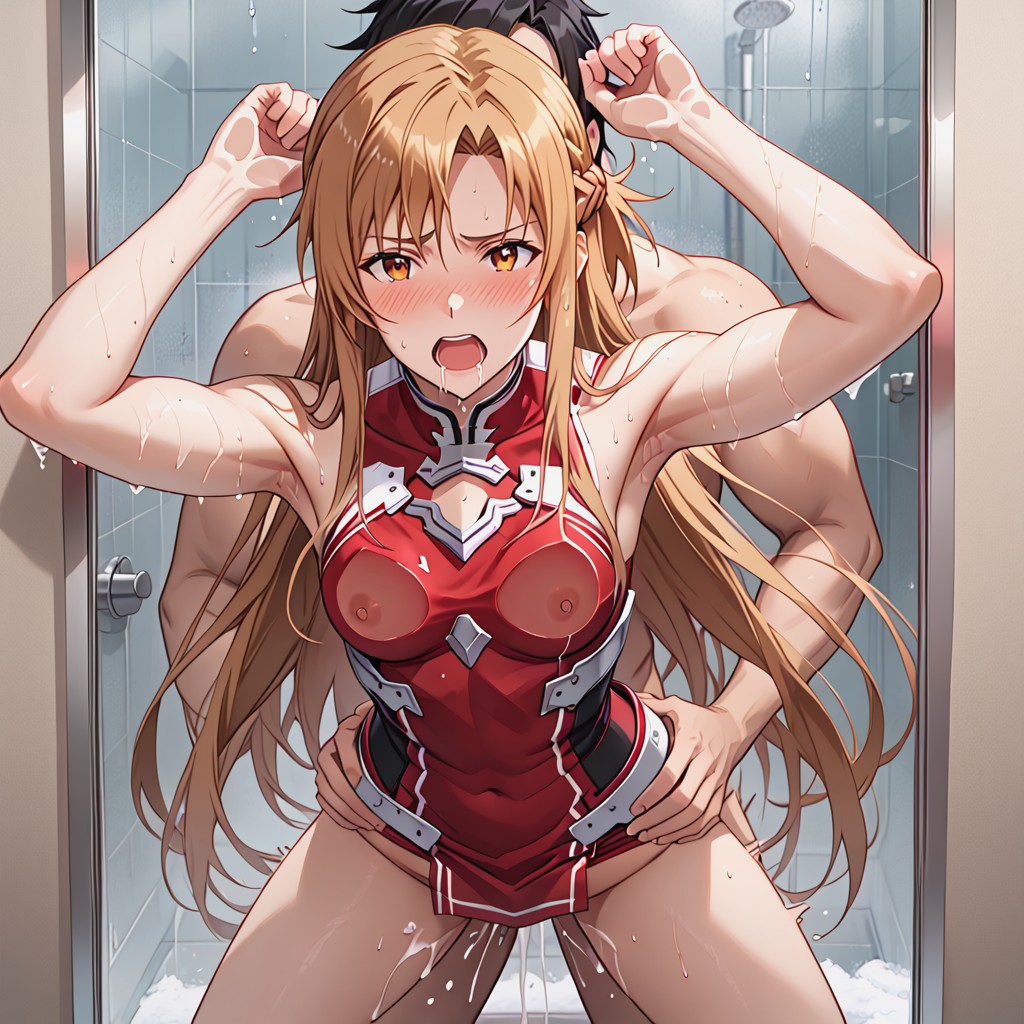 Rounded Ass, Running Down, Face Turn Right Hentai IA