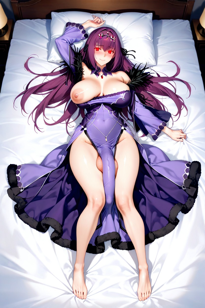 Impossibly Long Hyper Penis, Smiling, Filling The Whole Frame Hentai AI Porn
