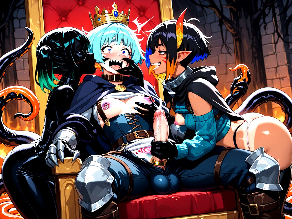 Bulge, Knight, Bulge Penetration Porno IA Hentai