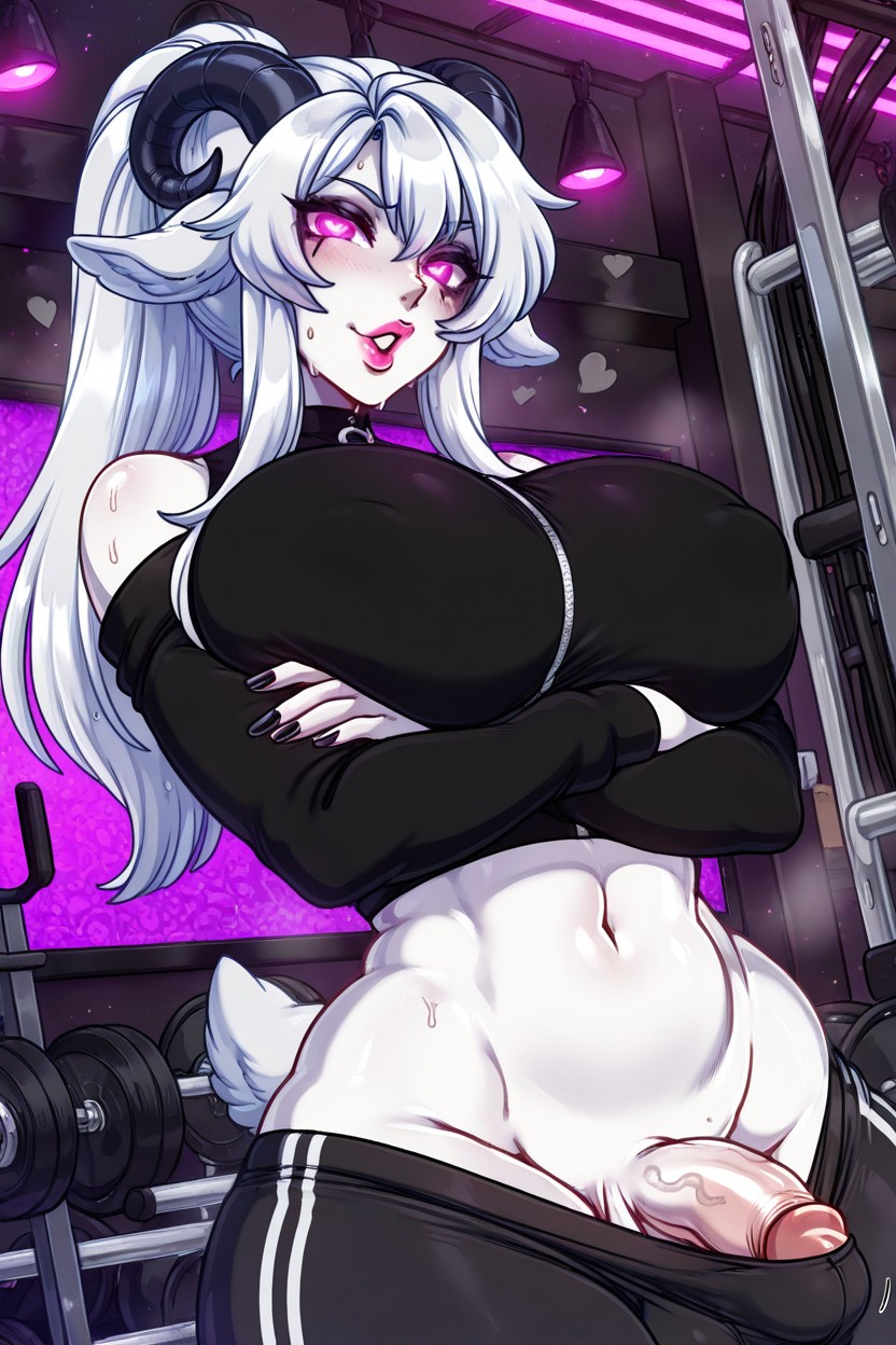 Penis Bulge, Futanari, Merunyaa Style Porno IA Hentai