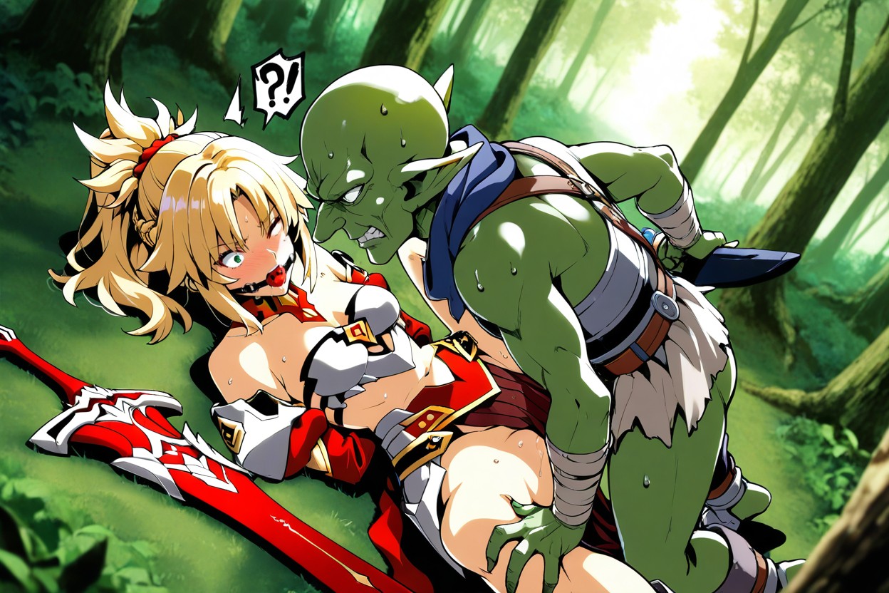 Female Lying On Her Back, Outside, Small Breasts Hentai AI Porn