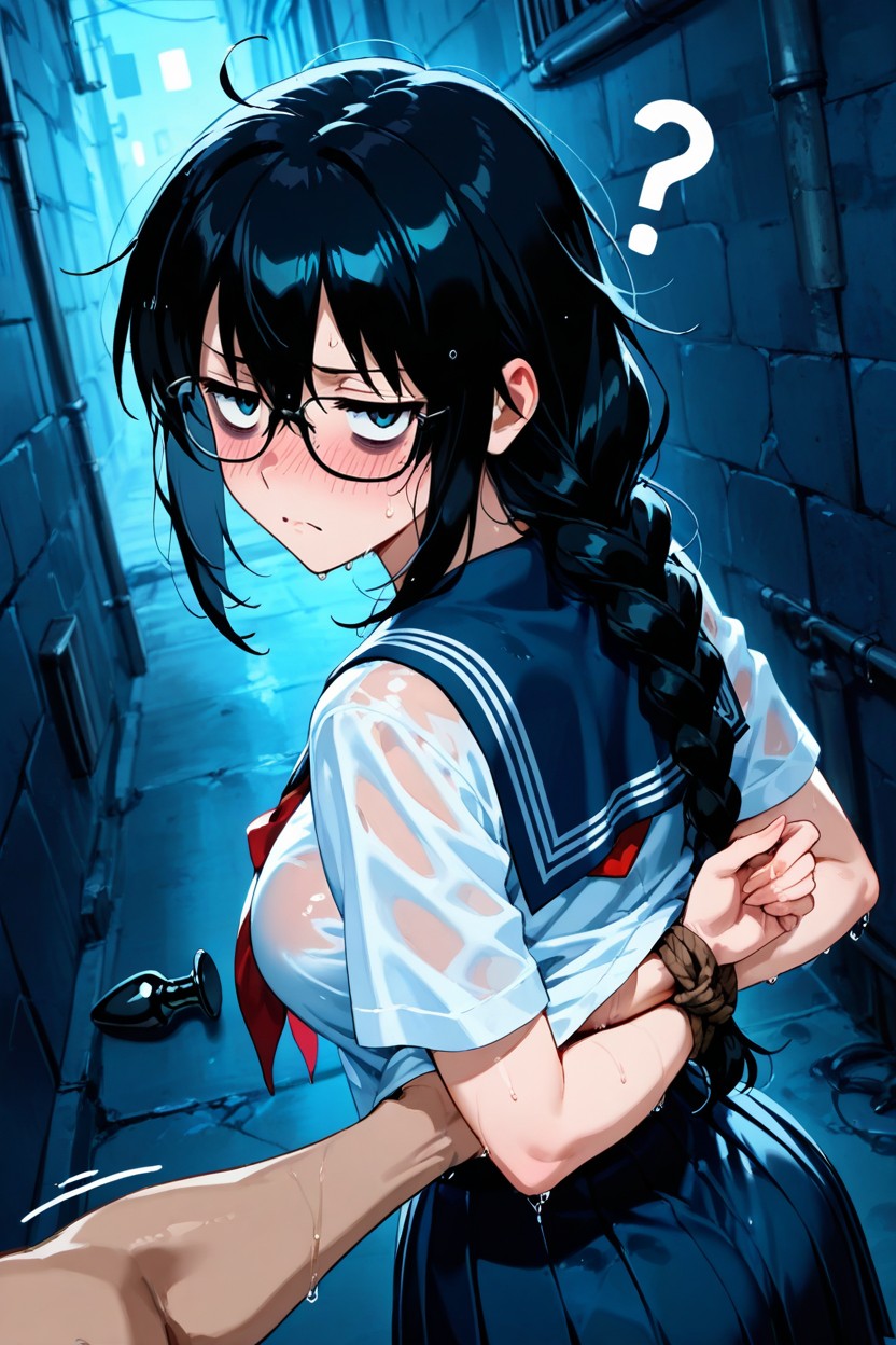 Perfect Hand, Wet Clothes, Hand Under Clothes Hentai AI Porn