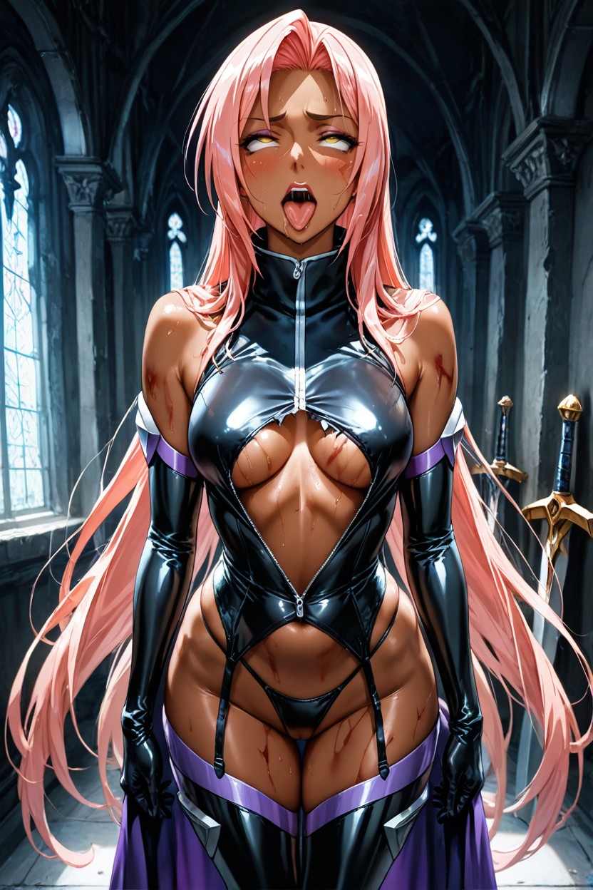 Curvaceous, Black Thong, Ultra Quality Hentai AI Porn