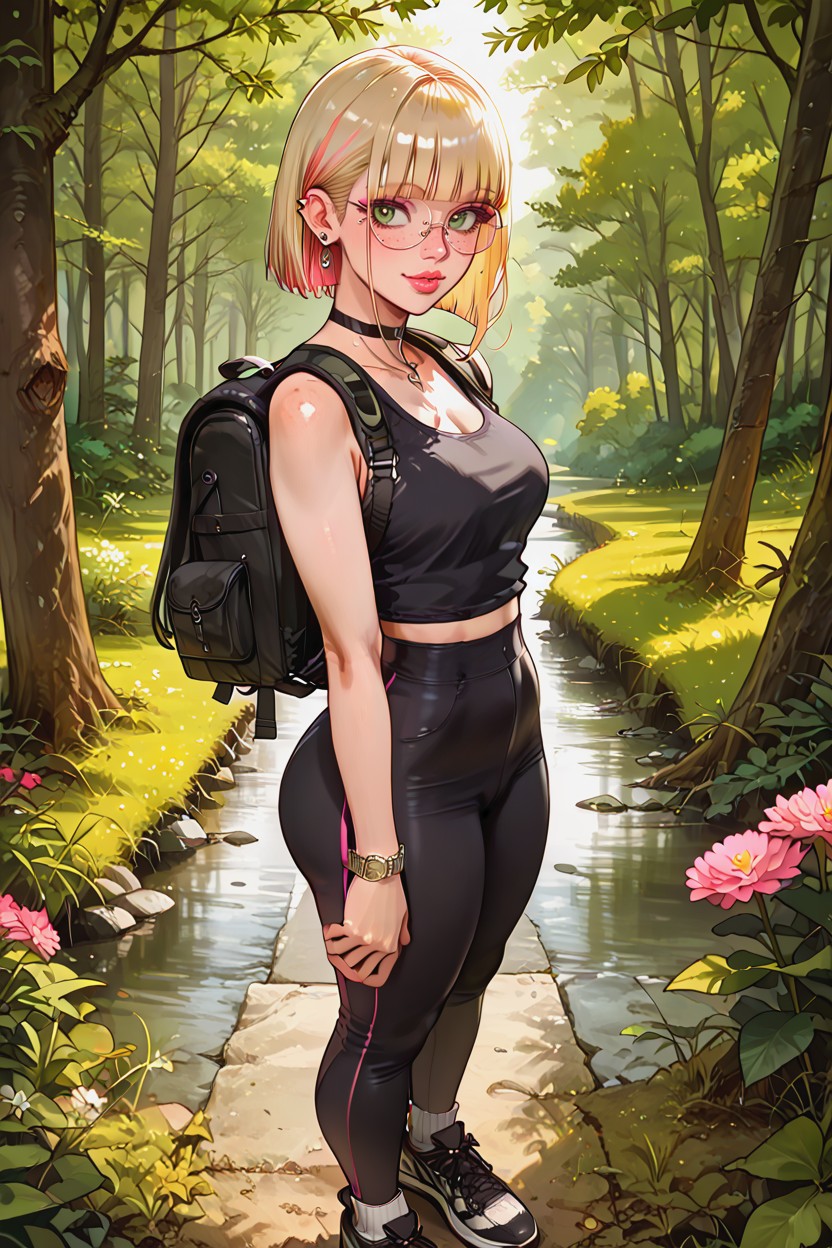 Soft Round Face, Wide Eyed, High Resolution Hentai AI Porn