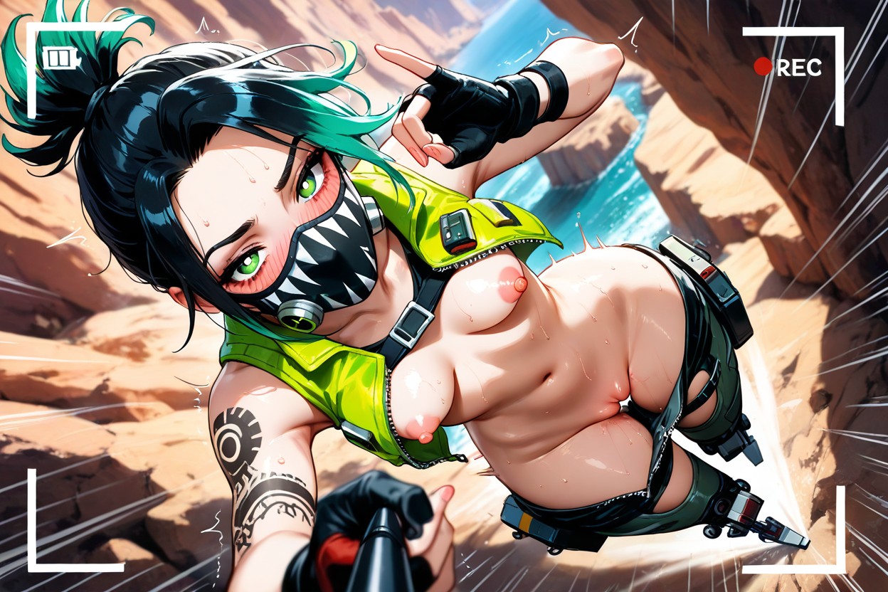 From Apex Legends, Running Action, Mechanical Legs Hentai AI Porn