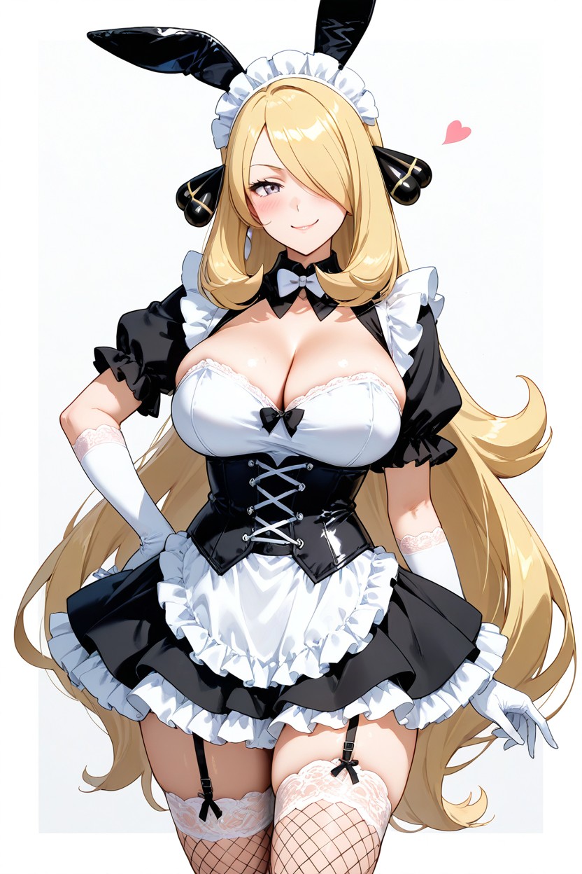 Outside Border, Solo, Fishnets Hentai AI Porn