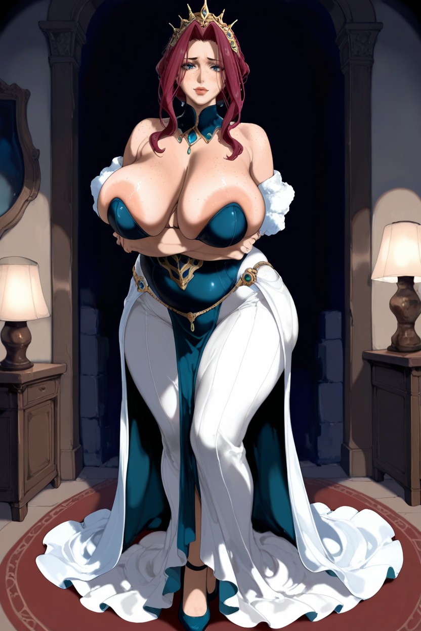 On Room, Shy Expression, Huge Breast Hentai AI Porn