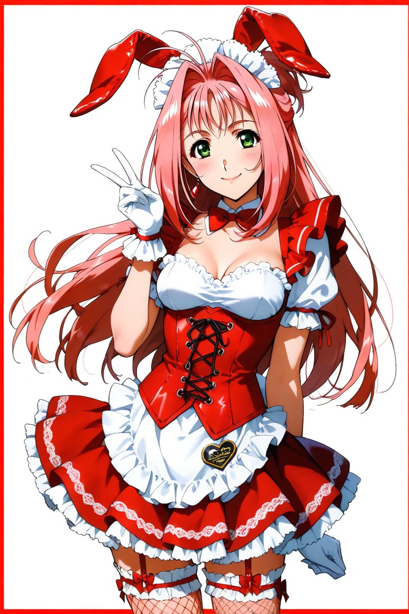 Thighhighs, Outside Border, Skinny Hentai AI Porn