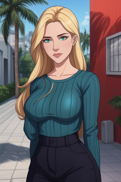 High-resolution, Realistic Human Anatomy, Soft Focus On Background Hentai AI Porn