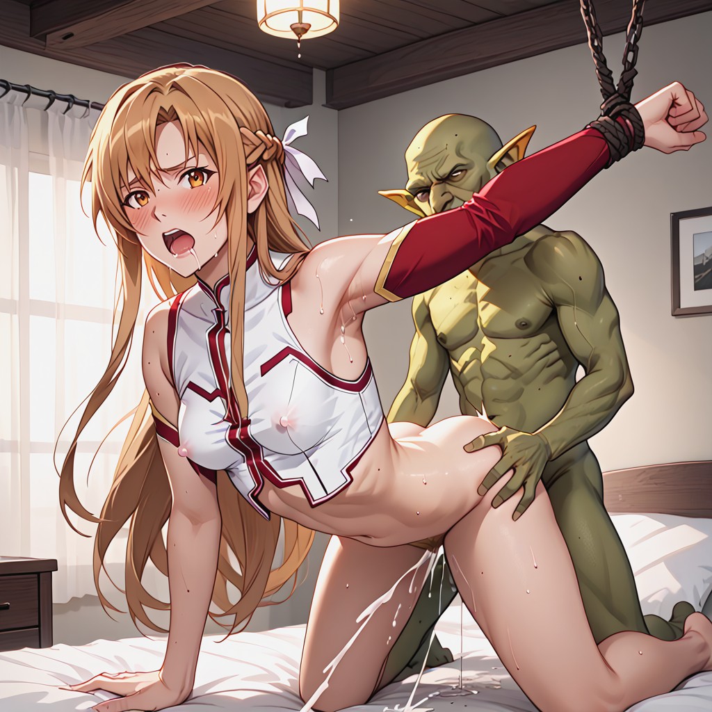 Dropping, Night, Blushing Hentai IA