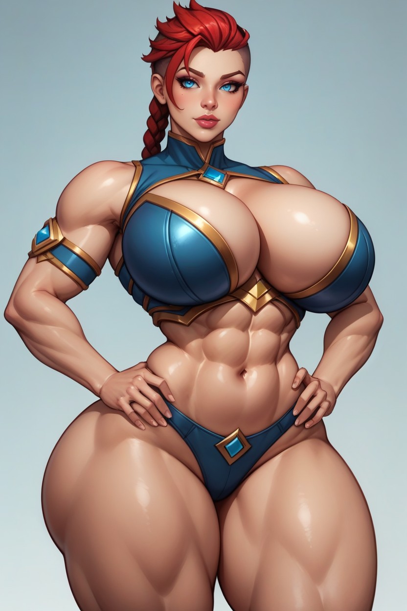 Lustfull, Very Sexy, Blue Eyes Hentai AI Porn