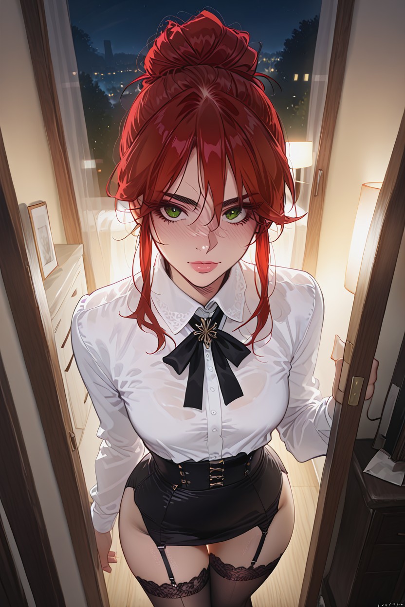 Focus On Face, Woman, Ass Bigger Than Torso Hentai AI Porn