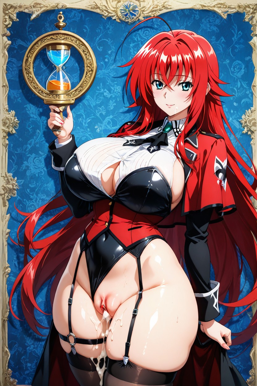 Sexuelle Darstellung Lange, Oversized Pussy, Tiefe Perspektive Hentai AI Porn