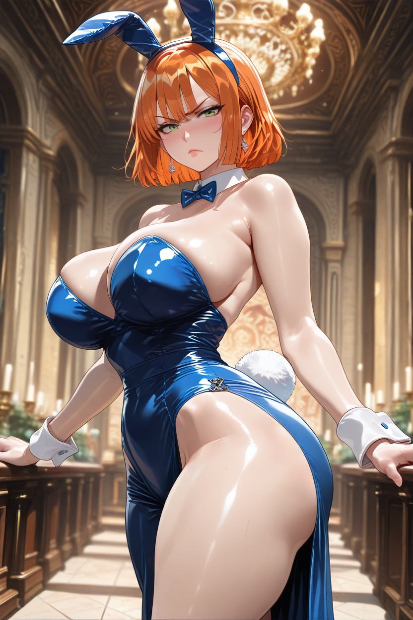Ultra Hd, Super Model Face, Green Eyes Hentai AI Porn