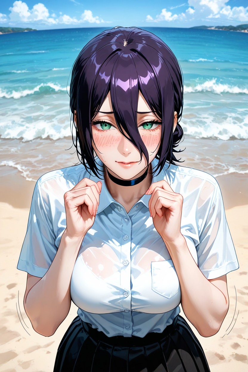 Extremely Blush, Skinny, Ultra Hd Hentai AI Porn