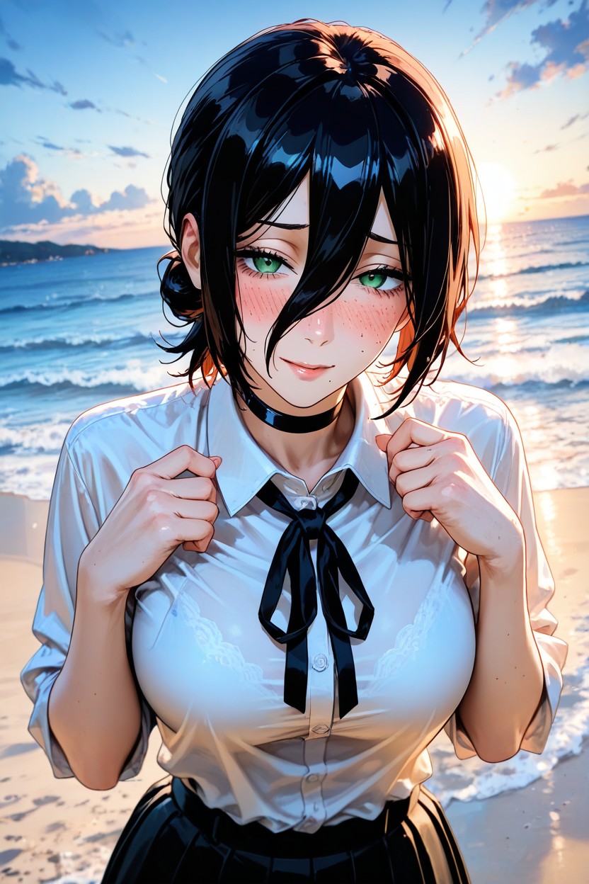 Beautiful Face, Highly Detailed Face, 25+ Hentai AI Porn
