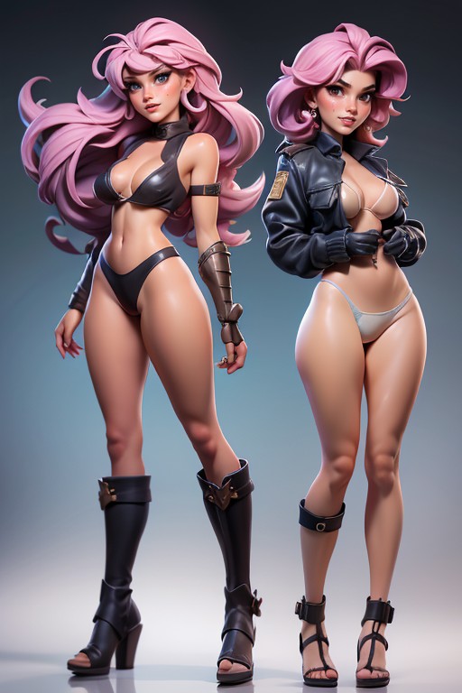 Yuno Gasai, Fucking Female, Black Nail Polish Hentai AI Porn