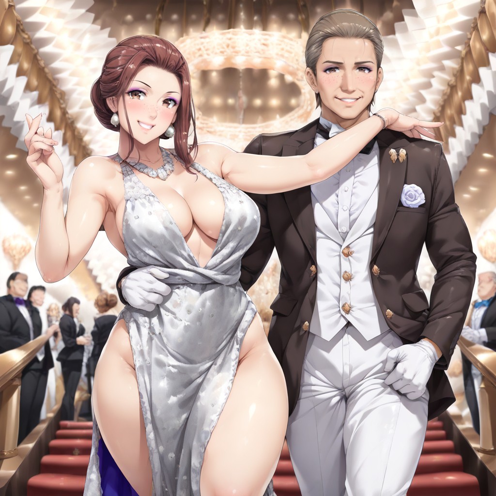 Curvy, Earrings, Skinny Hentai AI Porn