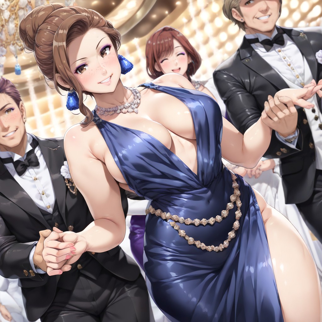 Prominent Hip Bones, Medium Natural Breasts, Hentai Hentai AI Porn