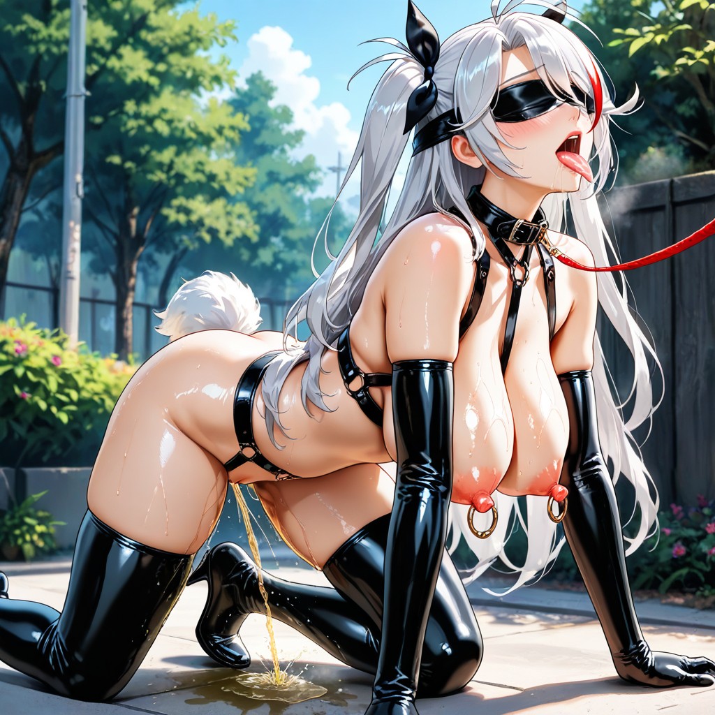 Doggymarking Pose, On Allfours, In Heat Hentai AI Porn
