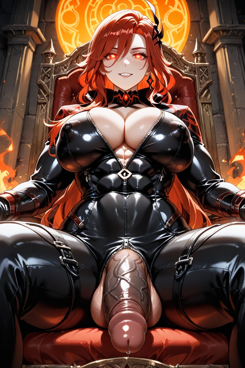 Black Penis, Very Close Breasts View, Undressing Breasts Hentai AI Porn