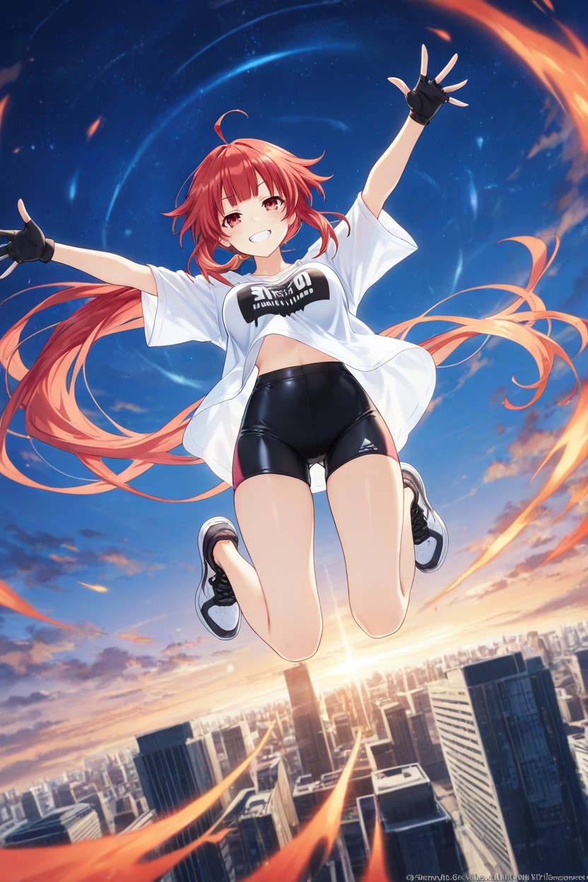 Small Ass, Lively And Cheerful Personality, Sneakers Hentai AI Porn