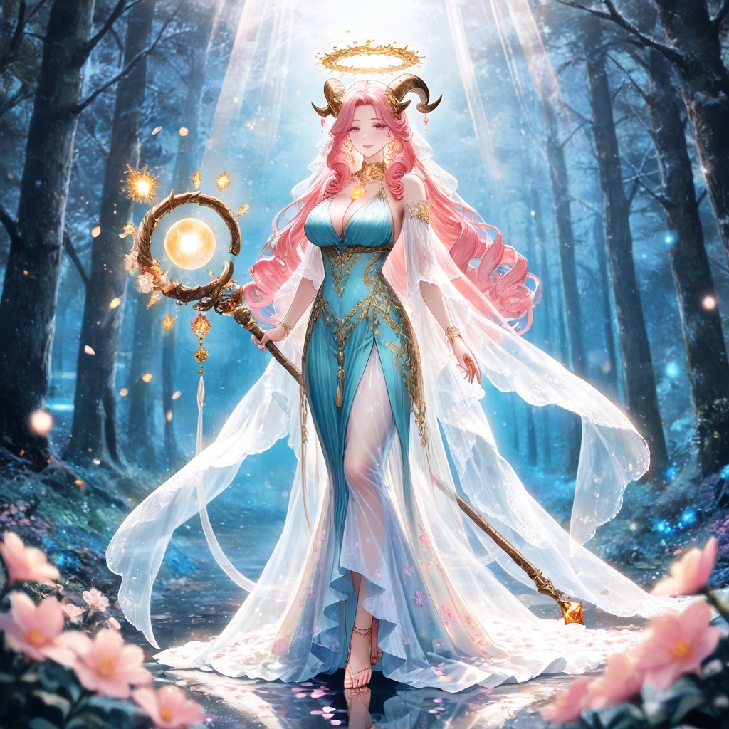 Cinematic Lighting, Mm Lens, Decorated With Glowing Crystals Hentai AI Porn