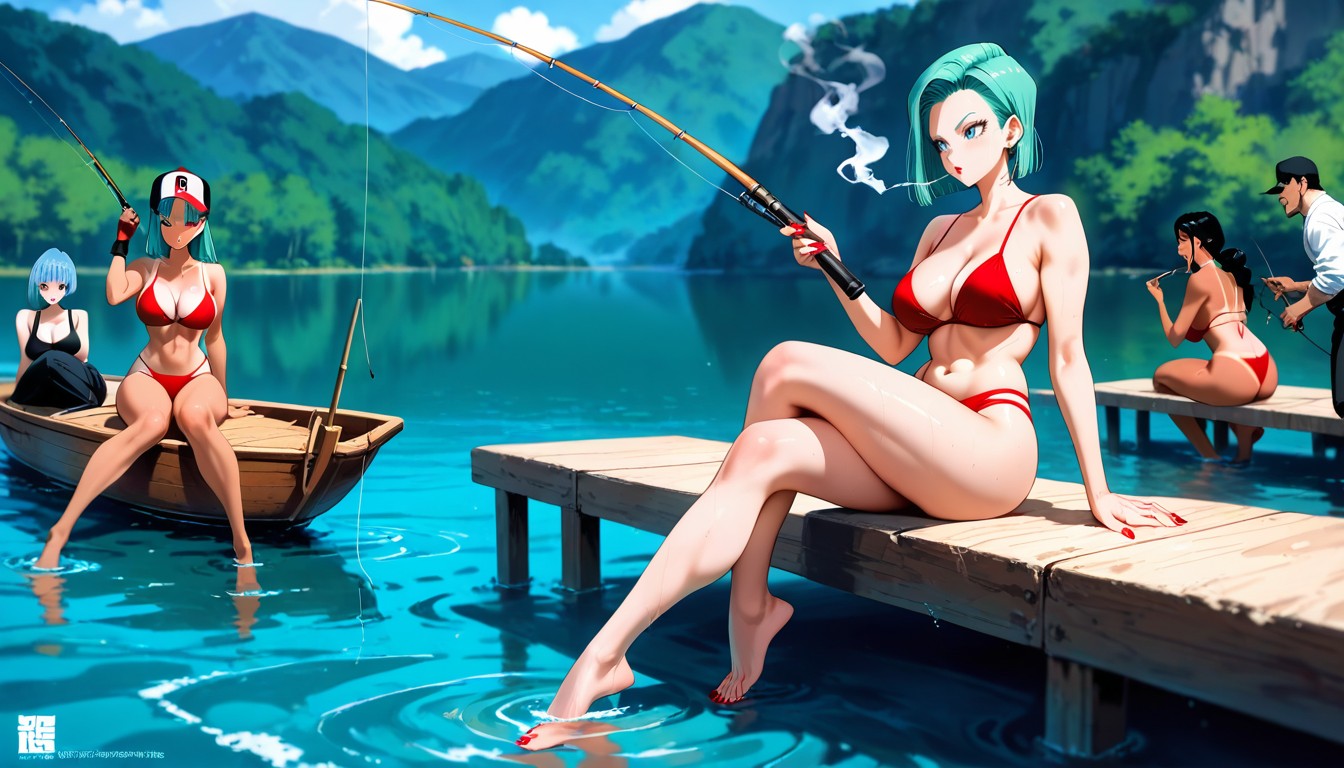 Tanned Skin, Midday, Tan Lines Hentai AI Porn