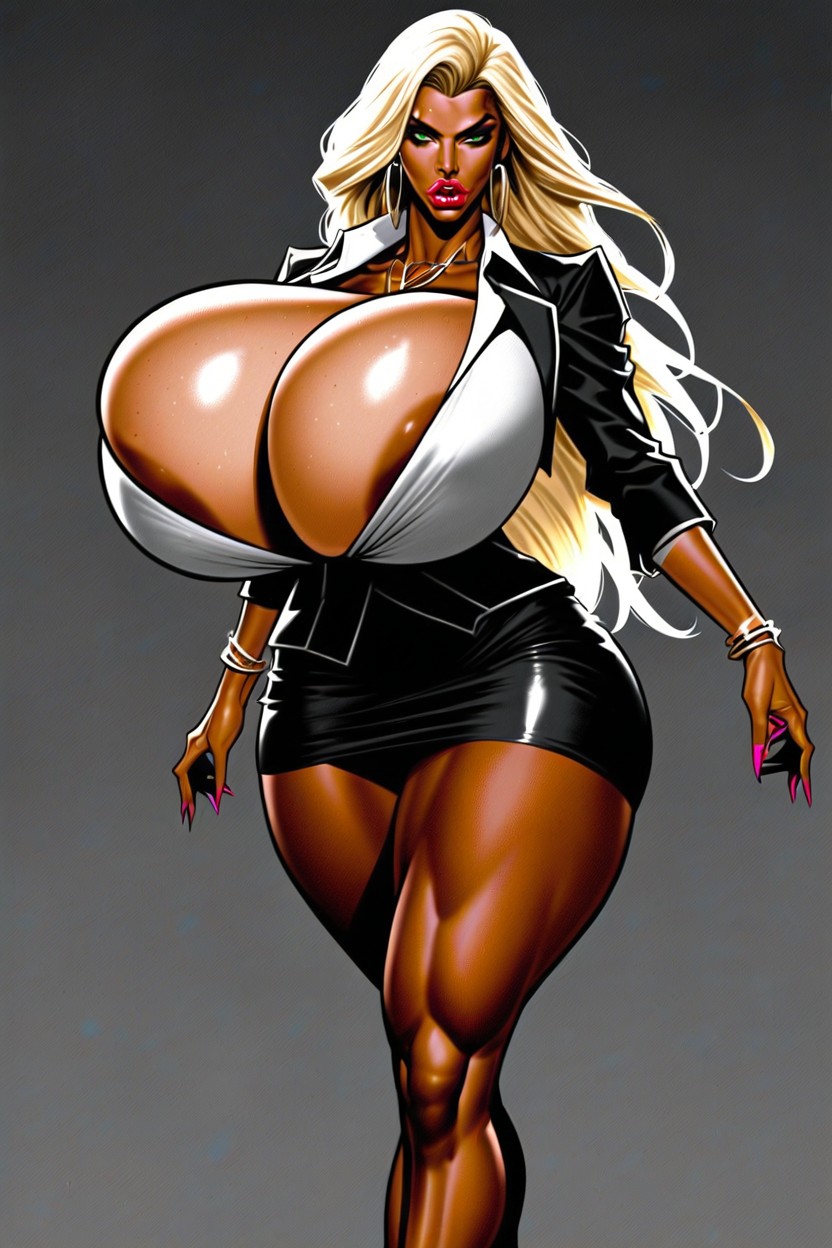Front View, Full Body, Mujer Hentai AI Porn