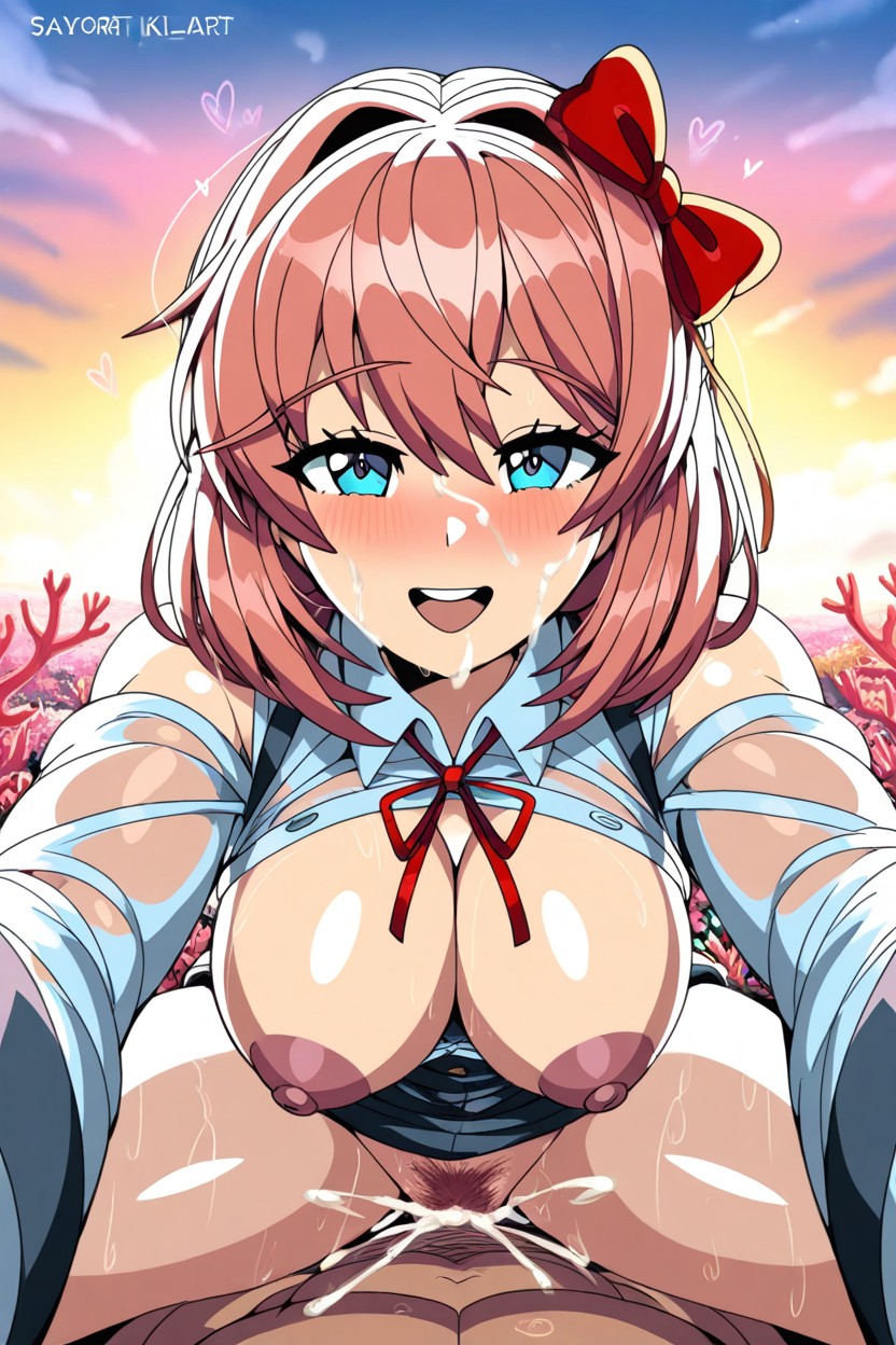 Medium Breast, Ultra High Resolution, Mouth Open Hentai AI Porn
