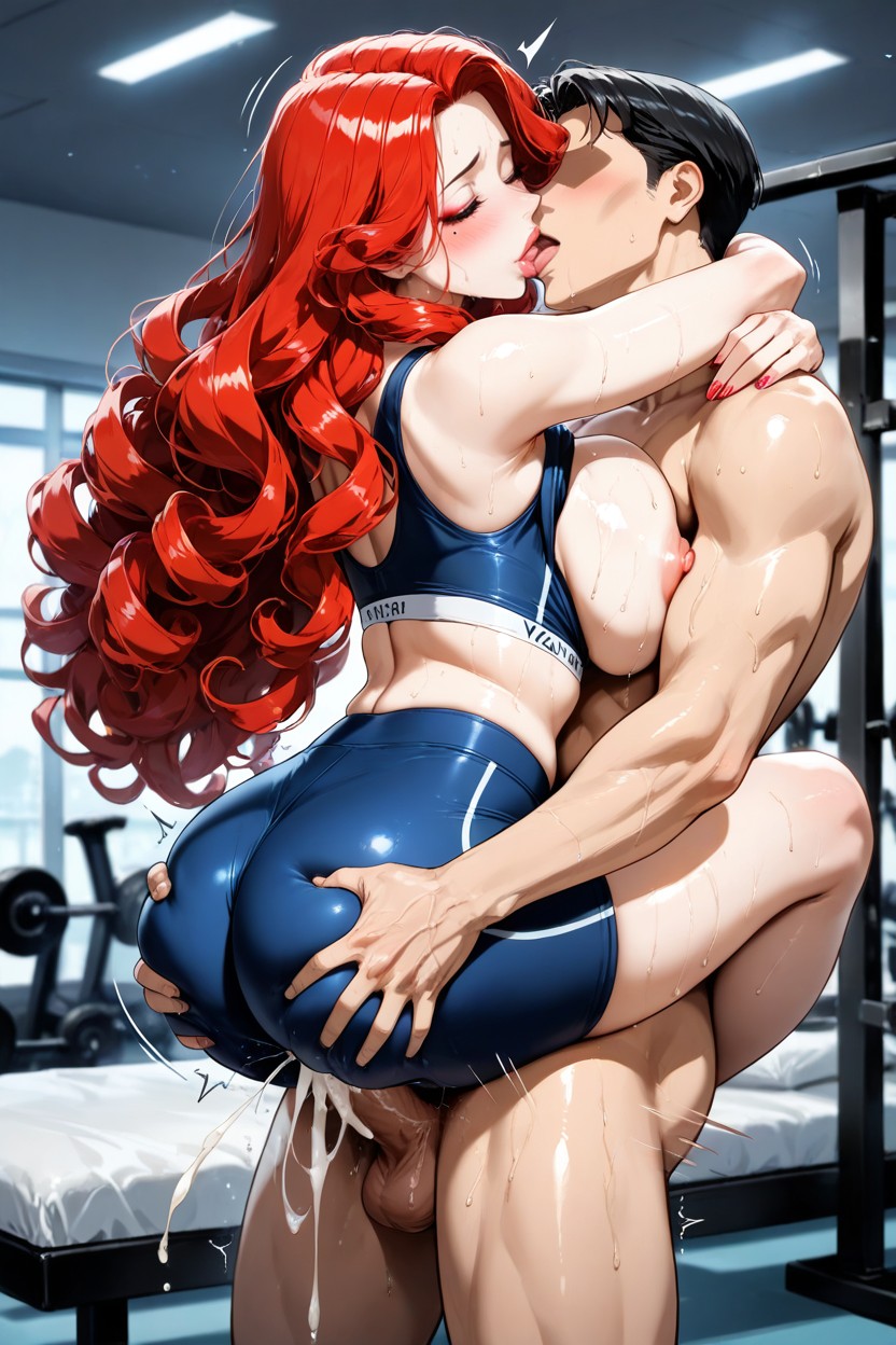 Red Hair, 18+, Curly Hentai AI Porn